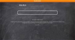 Desktop Screenshot of miss-ok.ru